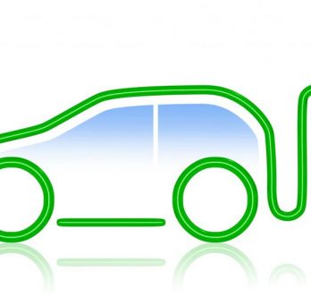 Electric Vehicle Graphic
                  