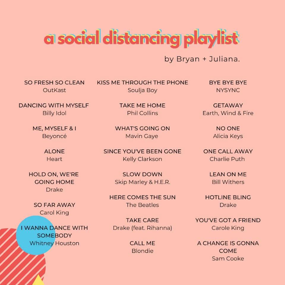 Social Distancing Playlist