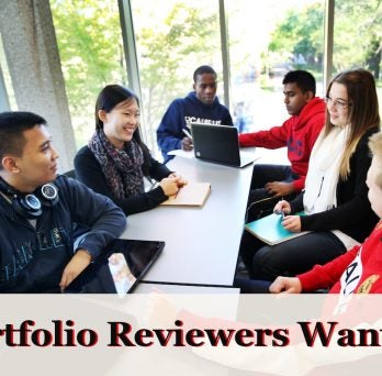 Portfolio reviewers image
                  