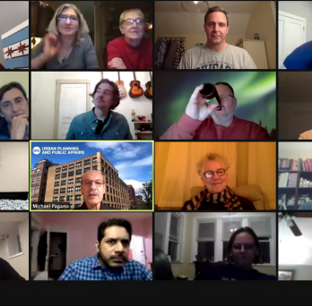 Attendees at the Virtual Alumni Appreciation Award event on January 29, 2021 via Zoom.
                  