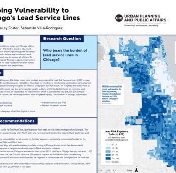 Mapping Vulnerability to Chicago's Lead Service Lines, by Grace Li and Bailey Foster
                  