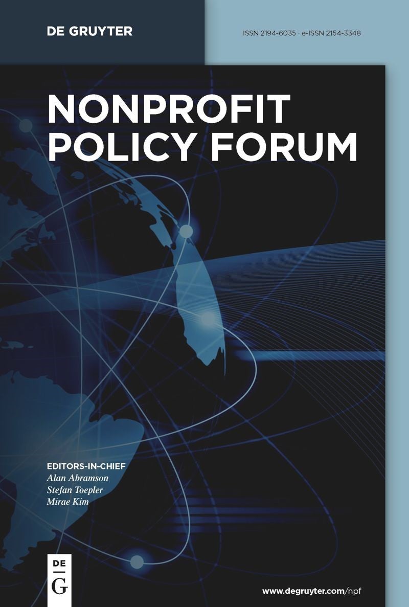 nonprofit policy forum