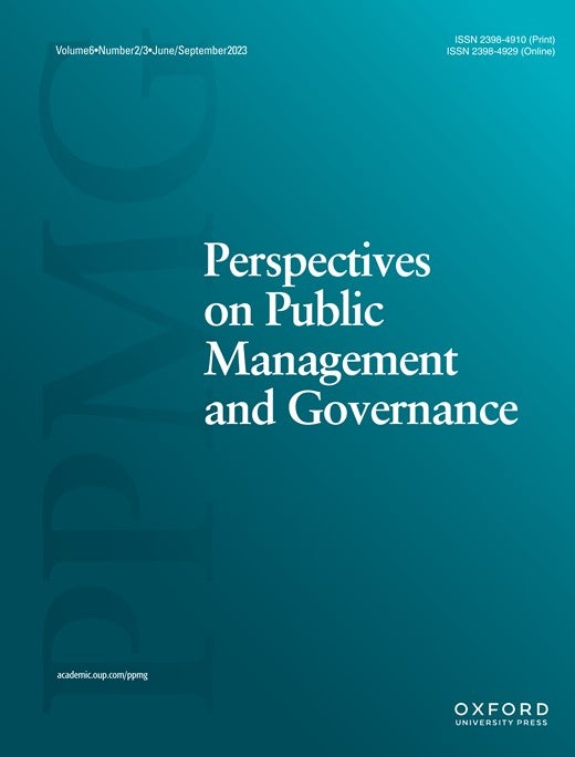 Perspectives on Public Management and Governance