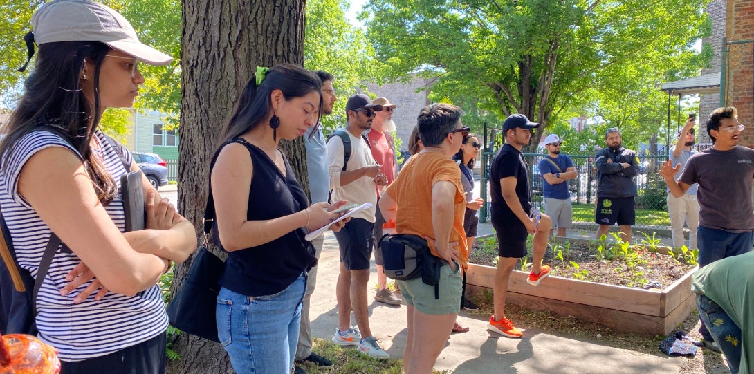 McKinley Park skate park tour.