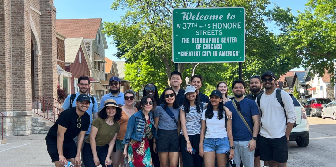 McKinley Park walking tour.