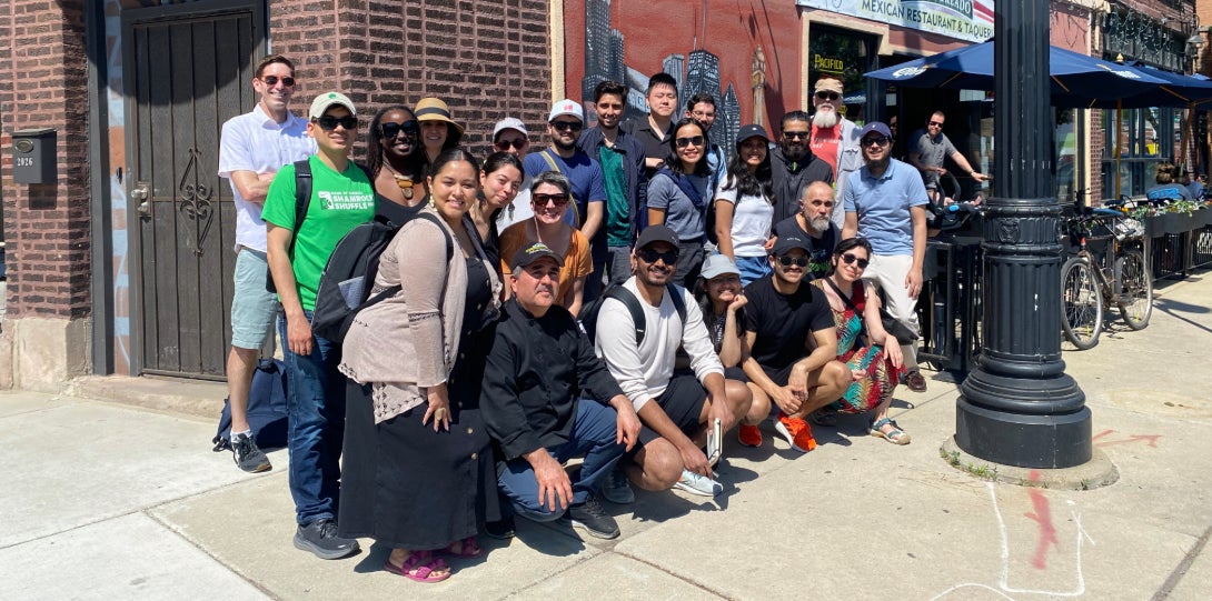 McKinley Park walking tour.